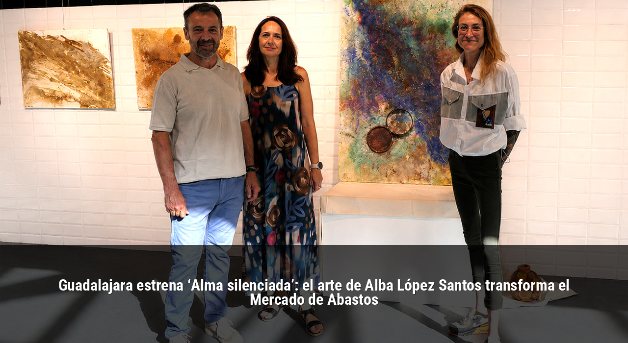 Guadalajara estrena ‘Alma silenciada’: el arte de Alba López Santos transforma el Mercado de Abastos